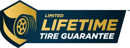 Limited Lifetime tire guarantee™