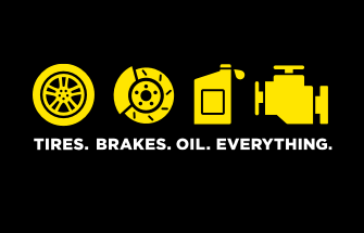 Tires. Brakes. Oil. Everything.